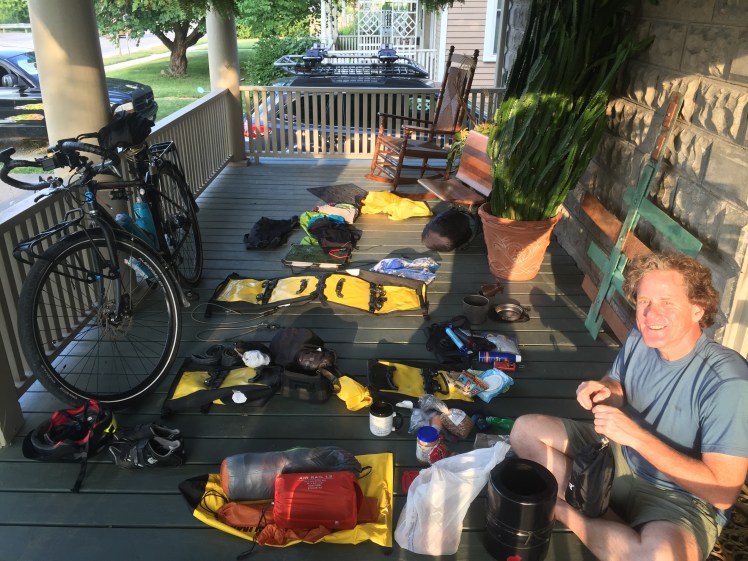 Justin's front porch Day 2